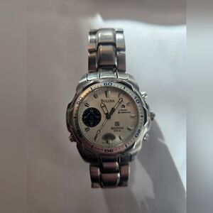 Bulova Millenia Stainless Steel and Quartz Watch